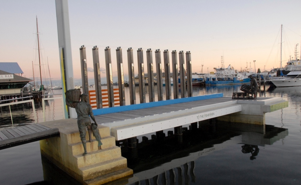 Fishermans Memorial, Fishing Boat Harbour, Fremantle