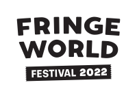 Fringe World 2022 black logo