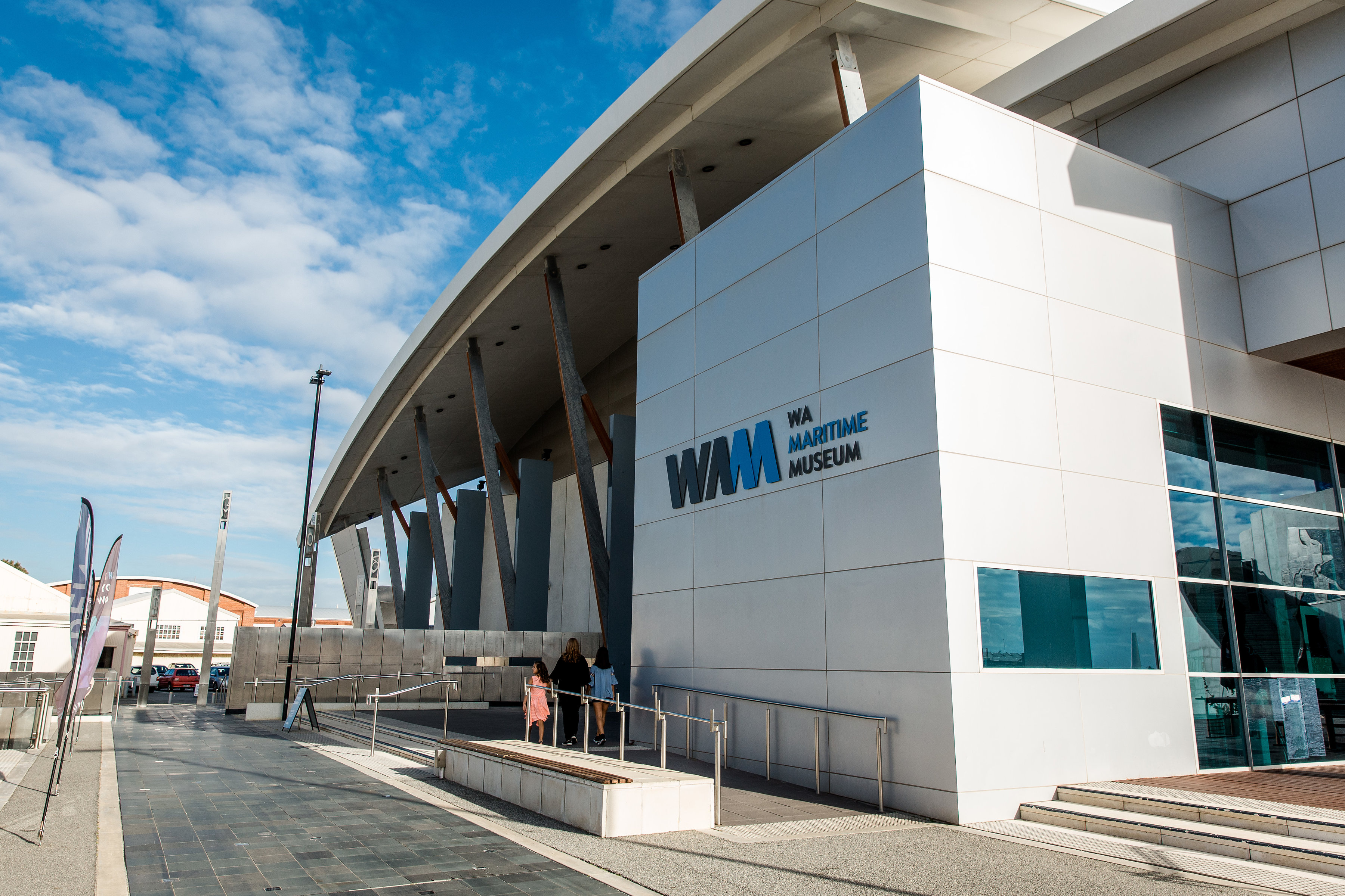 The entrance to the WA Maritime Museum