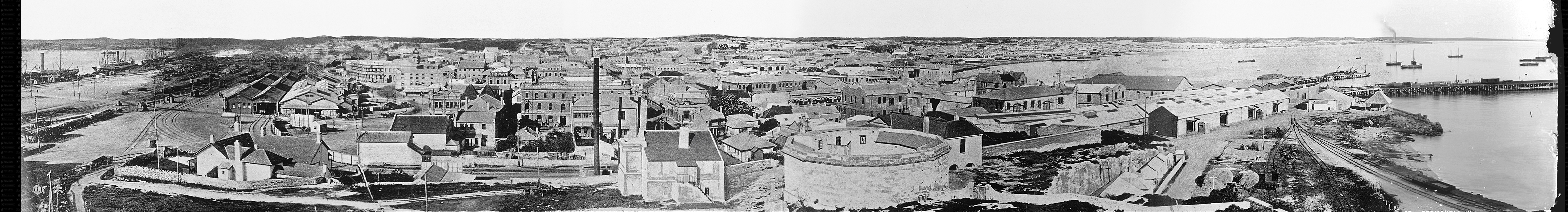 The view from Arthur Head, 1902.