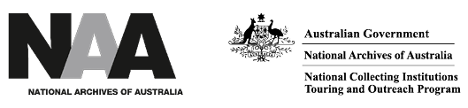 National Archive of Australia and Government logos