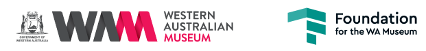 Western Australian Museum logo and Foundation for the WA Museum logo