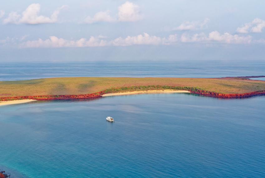 Kimberley reef coastline 