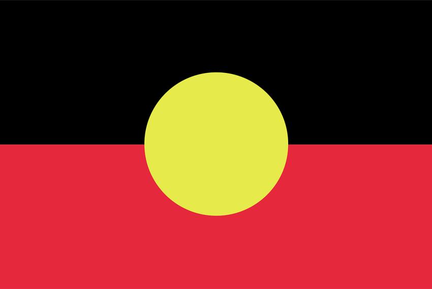 "Aboriginal flag."