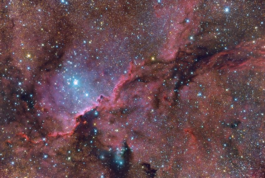 ‘The Fighting Dragons’ by Brendan Mitchell. Winner of Best astrophoto.