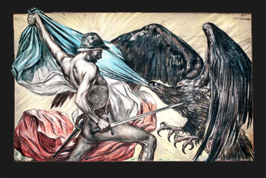 Advertisement from ‘Credit Lyonnais’ (a French bank). Image courtesy Merci Down Under/Dr Pierre Grézard.