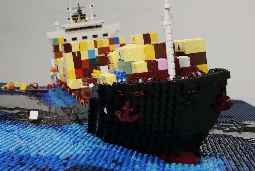 Model of MV Rena