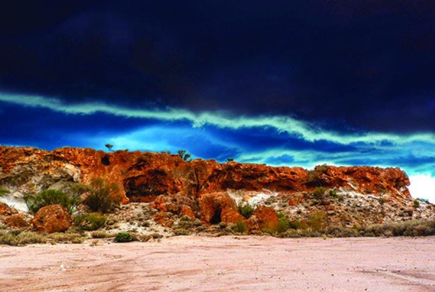 rocky outback landscape