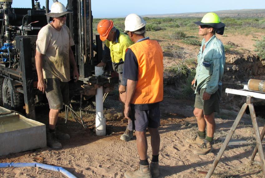 A drilling expedition in remote WA