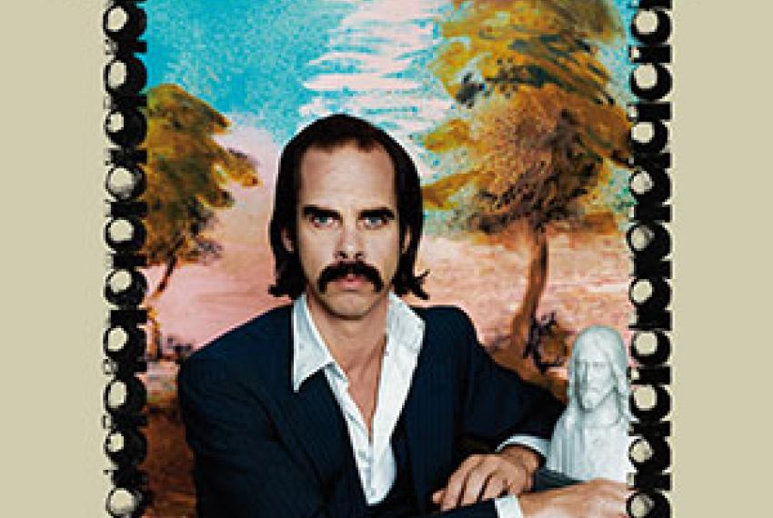 Stylised portrait of Nick Cave