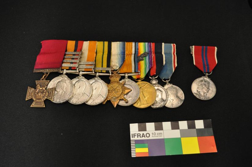 Frederick Bell's Victoria Cross and medals