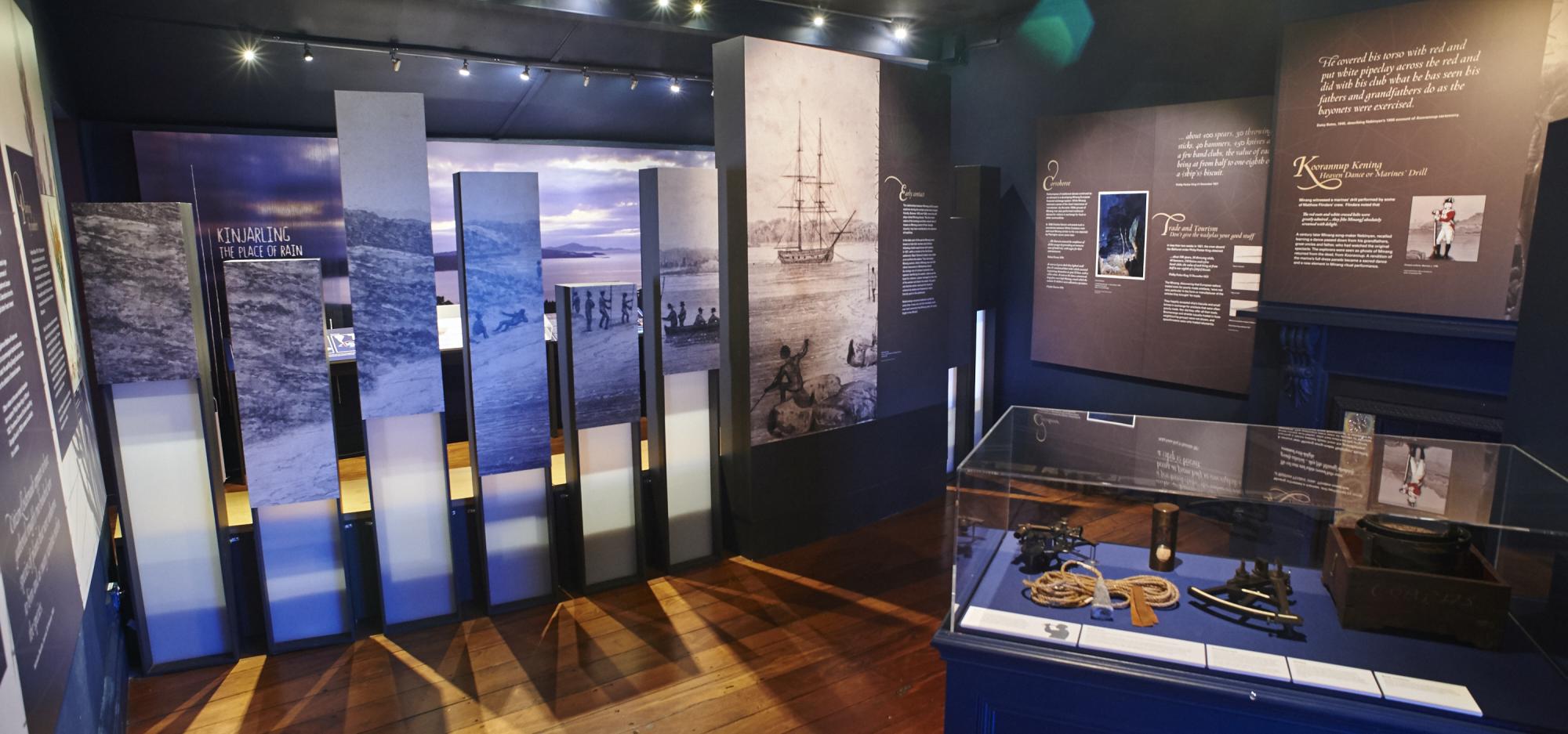 The interior of the Residency Building at the Museum of the Great Southern