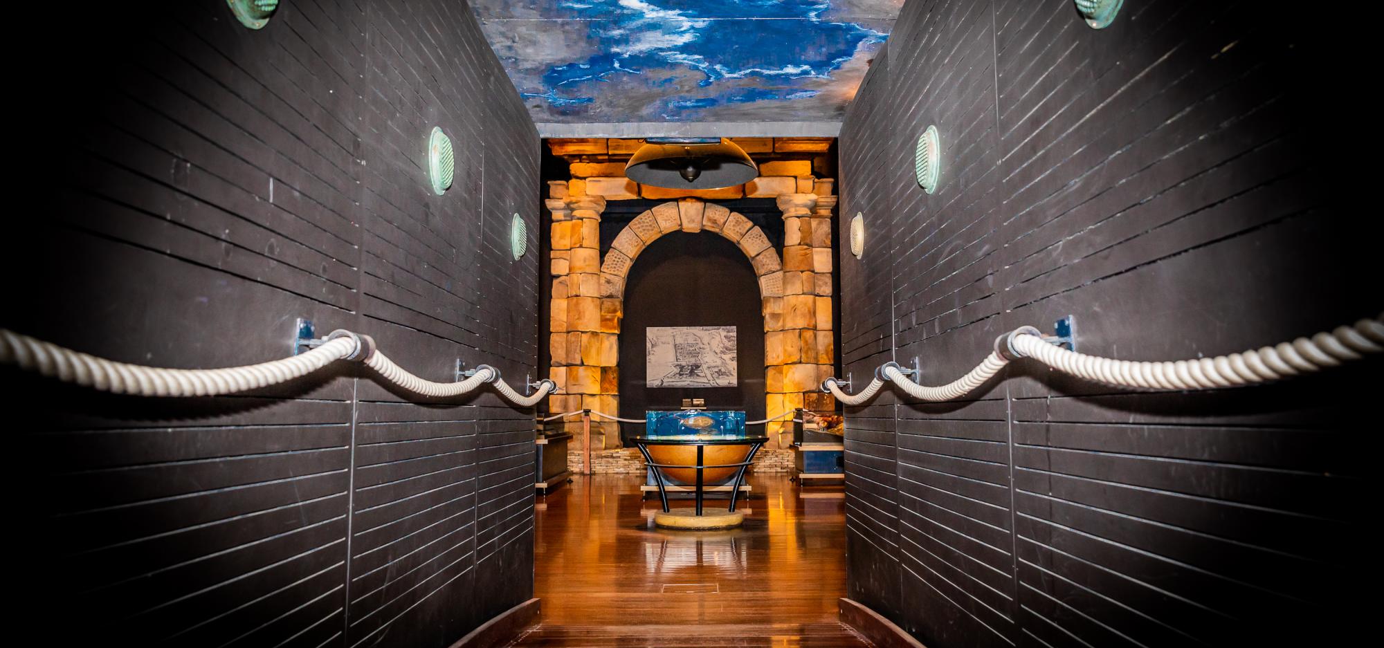 The entrance to the Shipwrecks Gallery at Museum of Geraldton