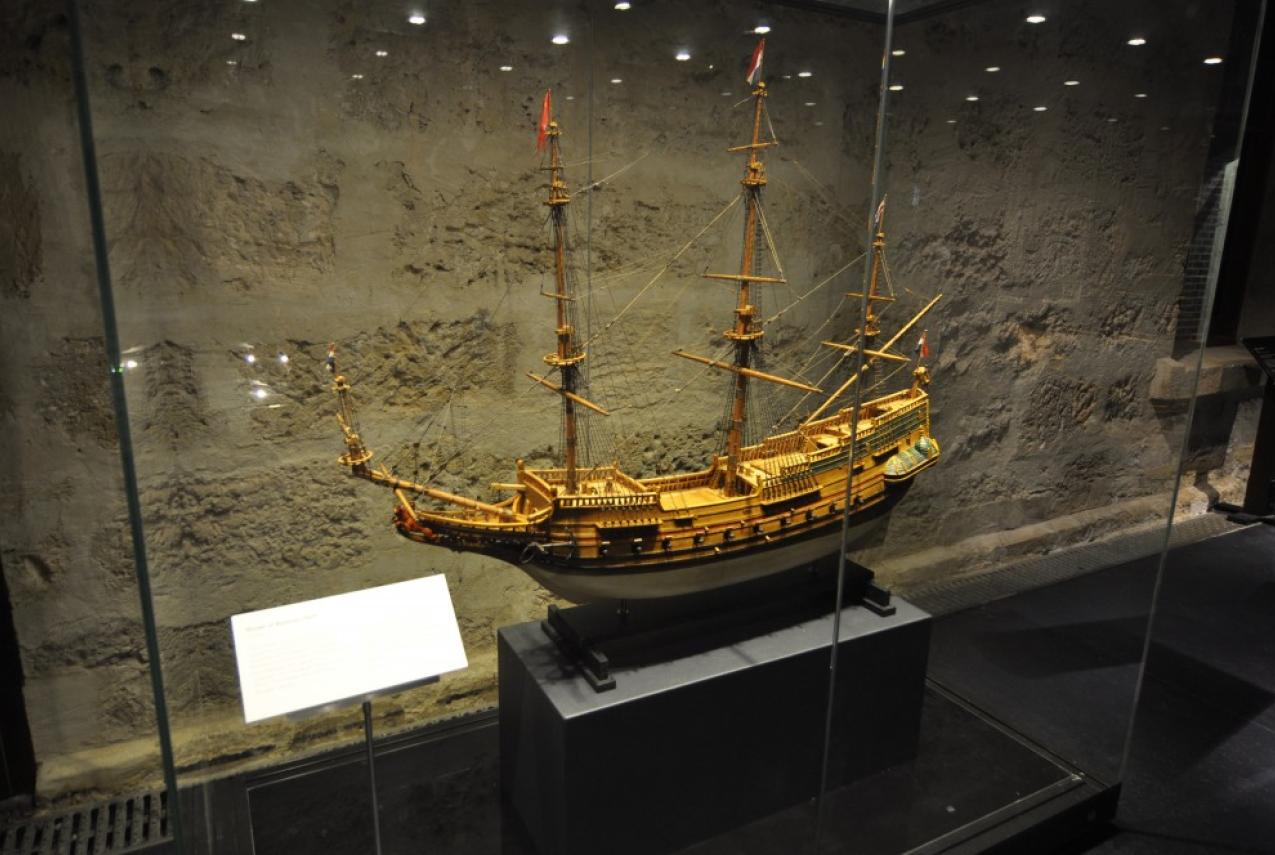 Batavia ship’s model - featured in an article on the Culture WA online portal.