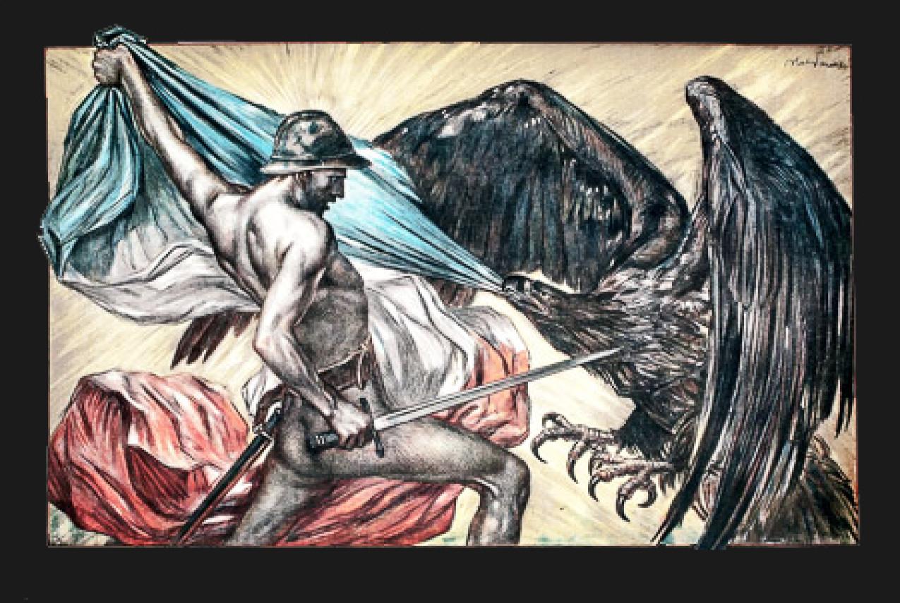Advertisement from ‘Credit Lyonnais’ (a French bank). Image courtesy Merci Down Under/Dr Pierre Grézard.