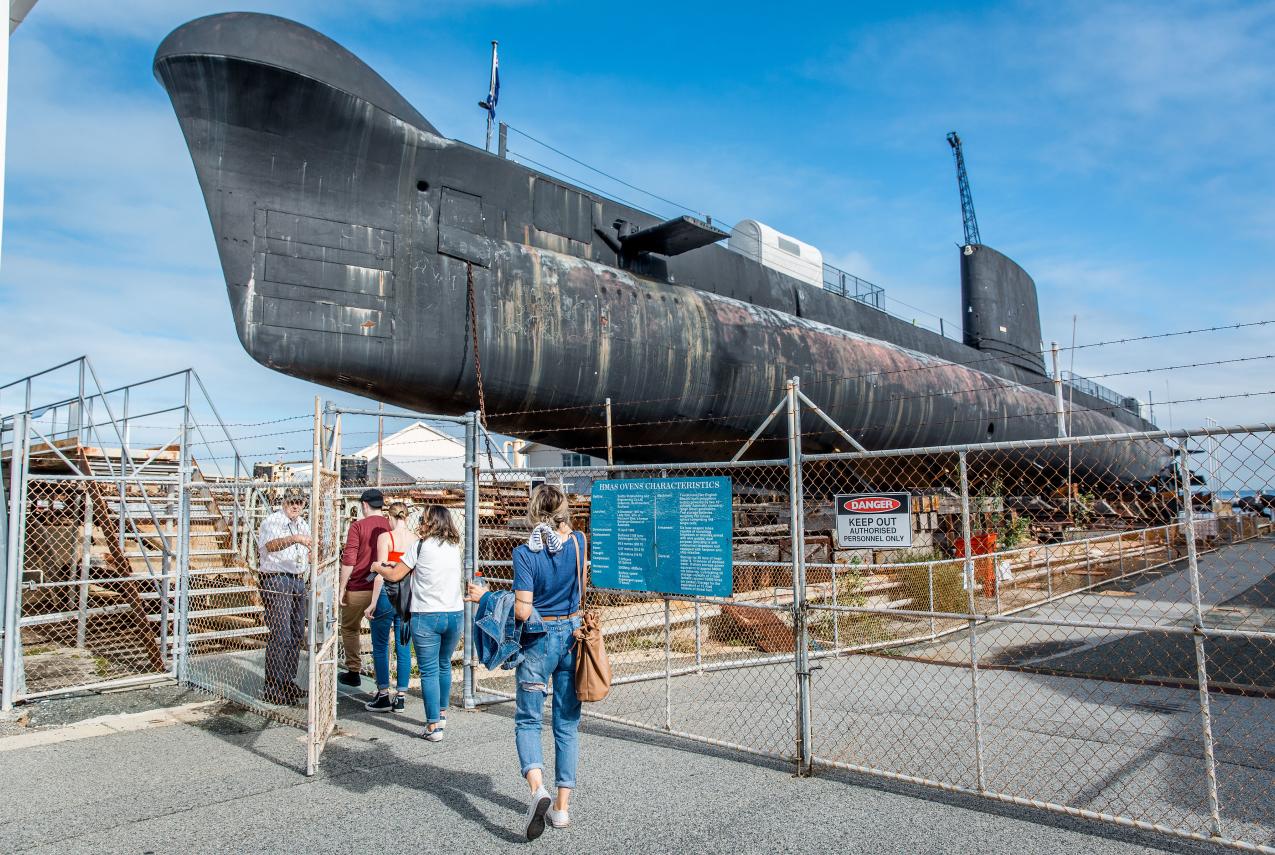 HMAS Ovens at WA Maritime Museum