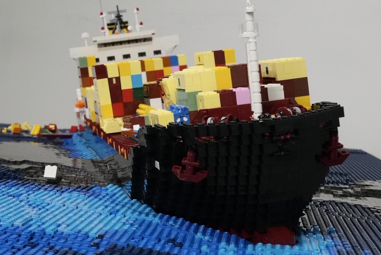 Model of MV Rena