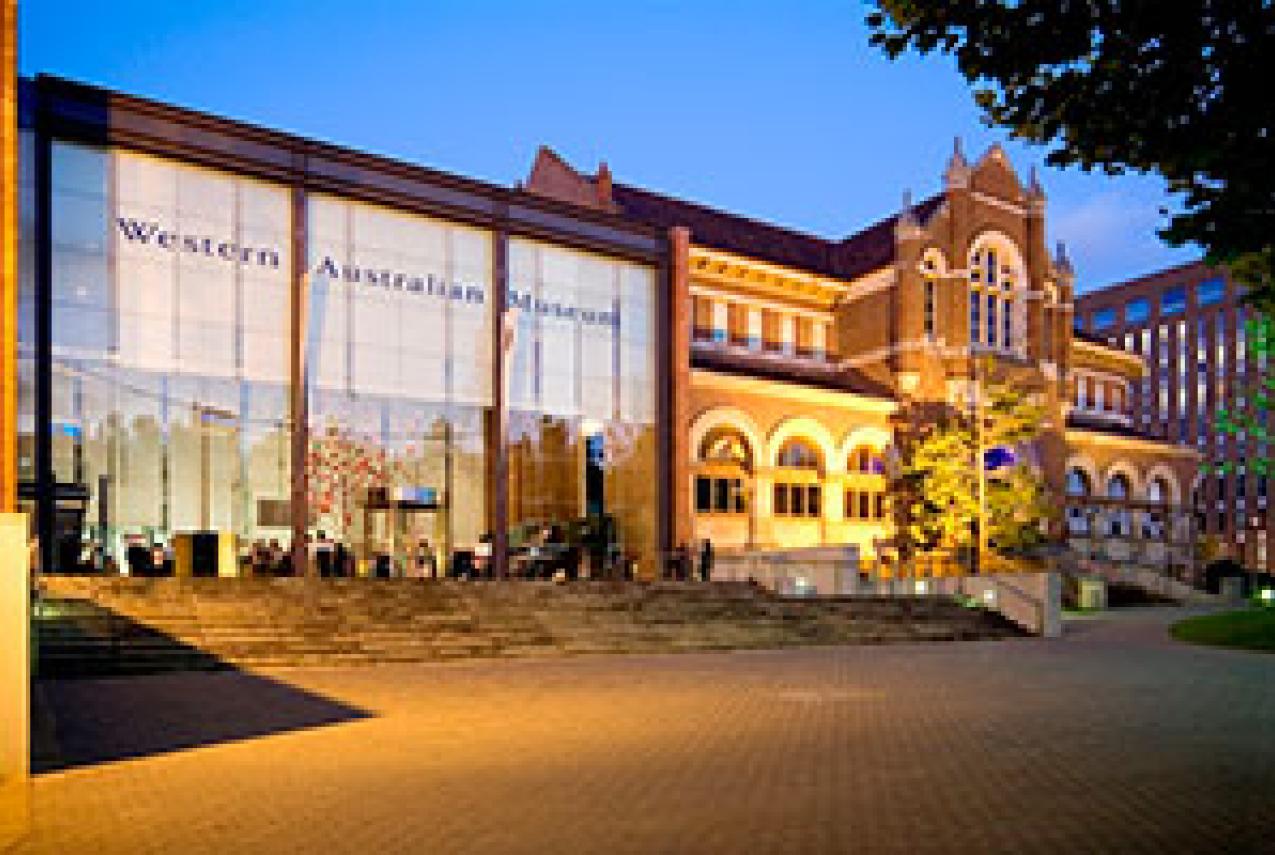 Entrance to the Western Australian Museum - Perth