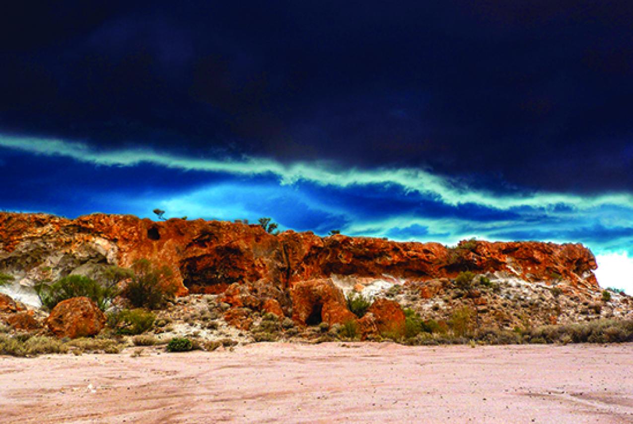 rocky outback landscape