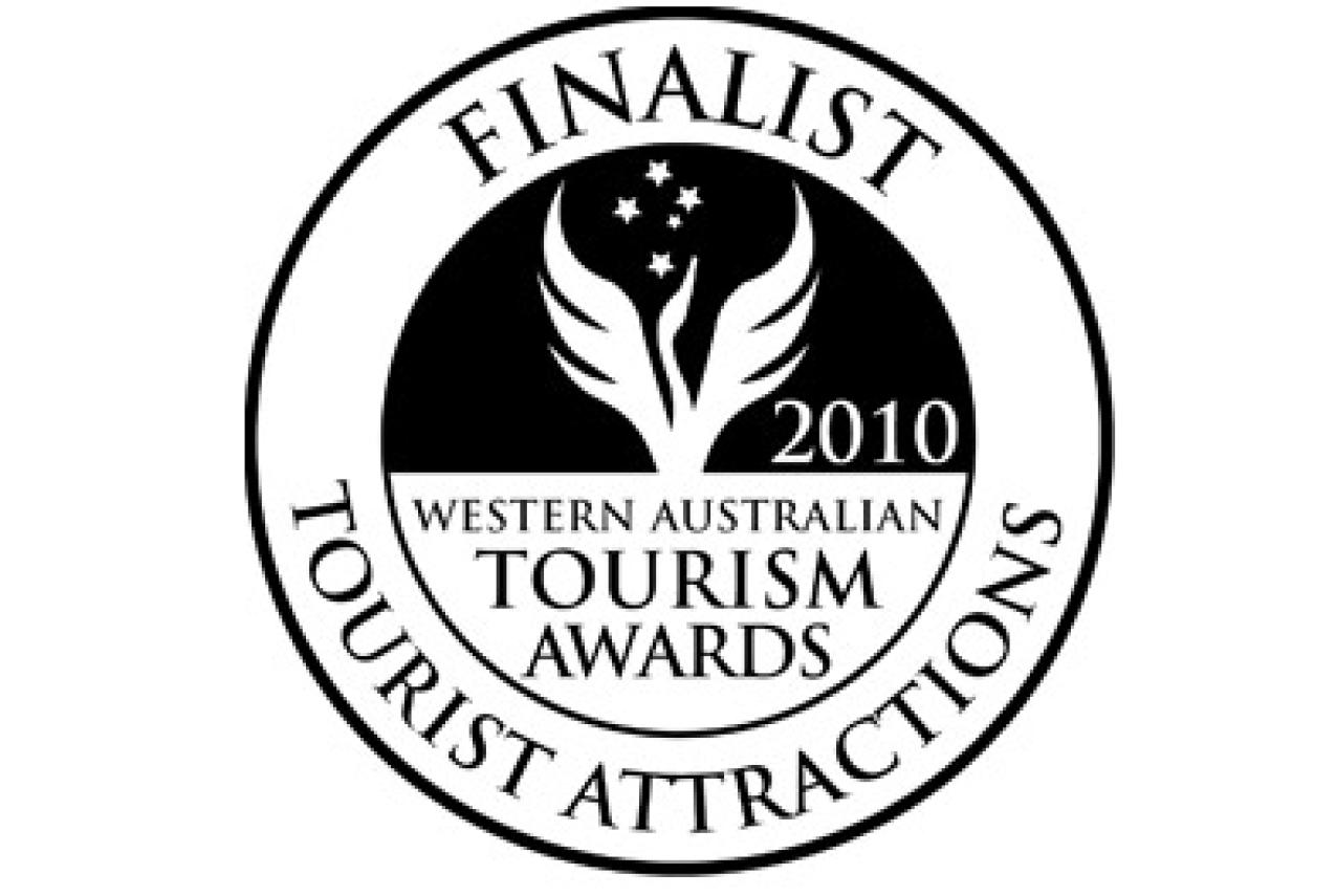 Picture of an award won by the WA Museum - Geraldton at the WA Tourism Awards