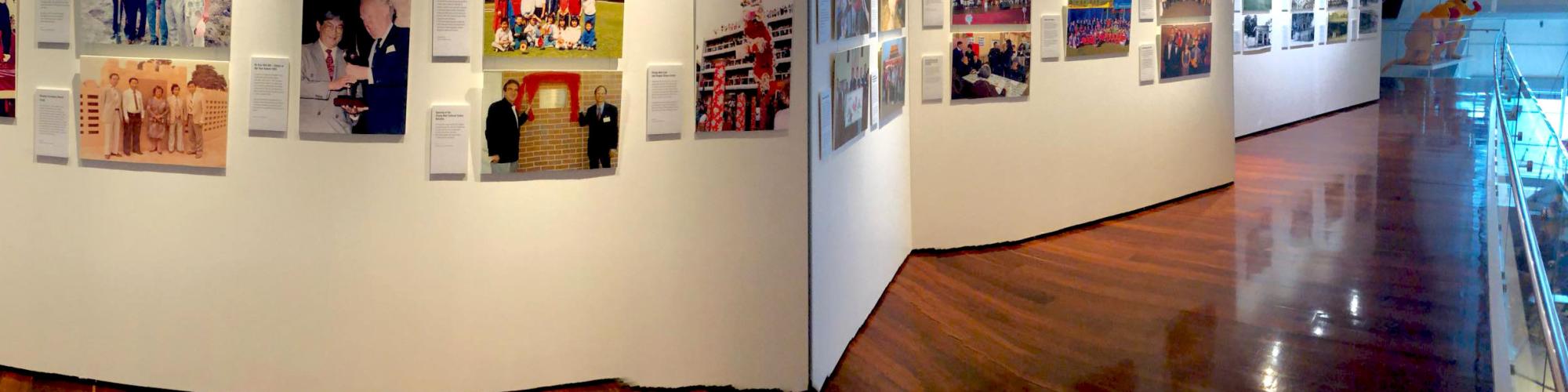 Image of Gallery up on the top level balcony