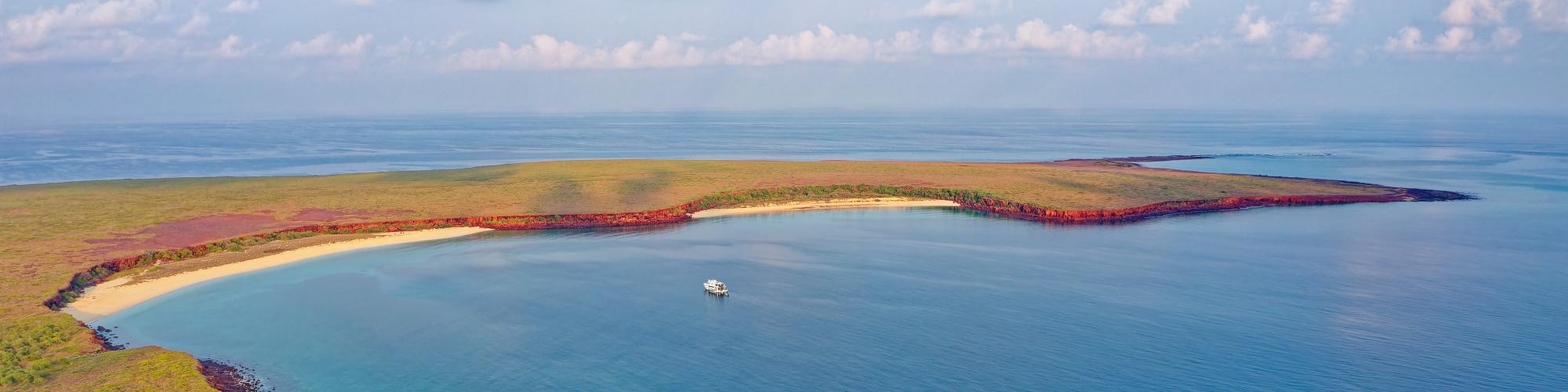 Kimberley reef coastline 