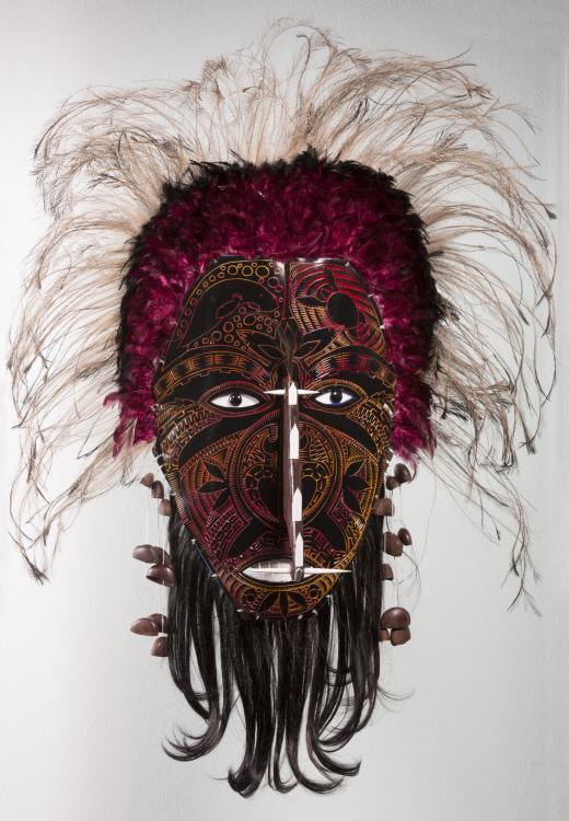 Zei Sagulaw Mawa by Vincent Babia -Saibai/Seisia, Kalaw Kawaw Ya language group - Gab Titui Cultural Centre.
