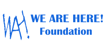 Logo for We Are Here Foundation WA