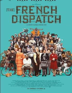 The French Dispatch promotional poster