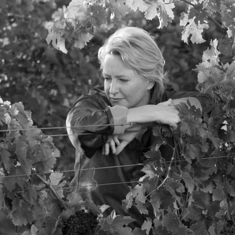 Vanya Cullen in Cullen vineyard