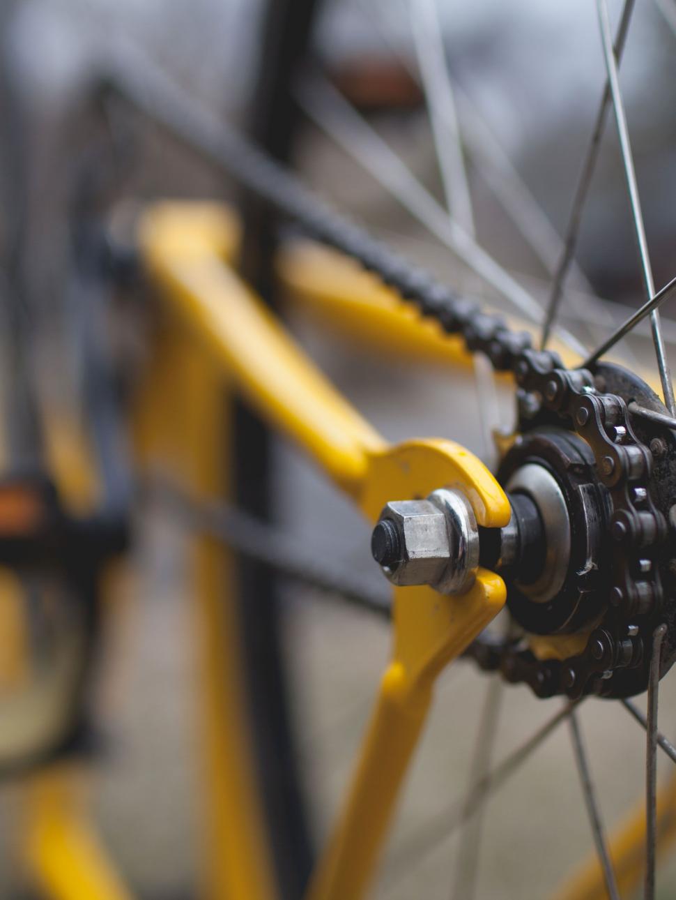 Close up of a bicycle