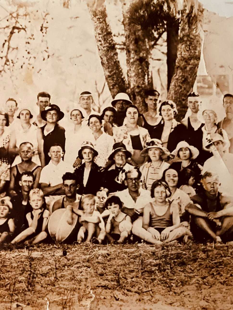 Vintage photo of WA deaf community