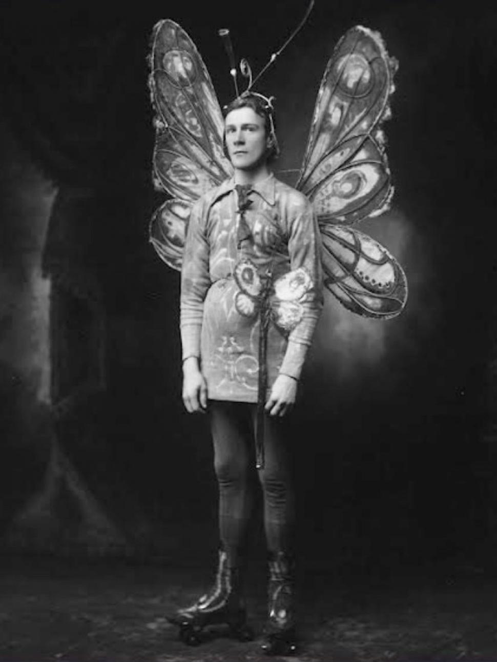 Man in fancy dress costume