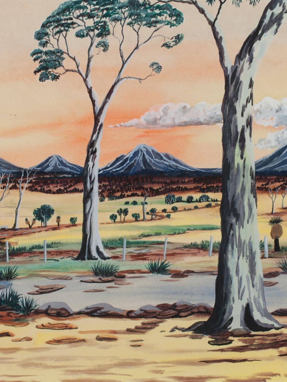 Bella Kelly, Noongar Artist, 1960s. 