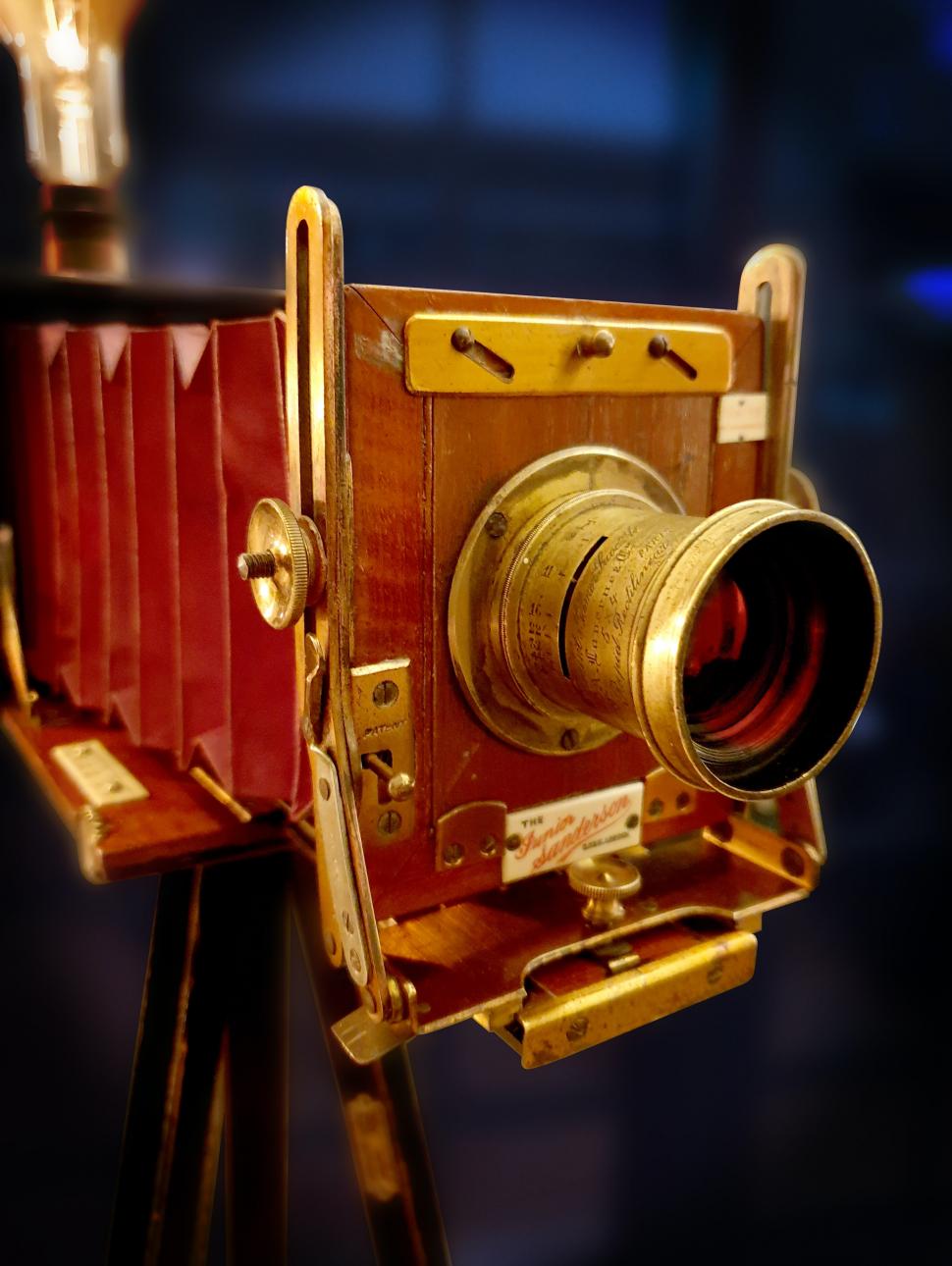 Antique studio camera
