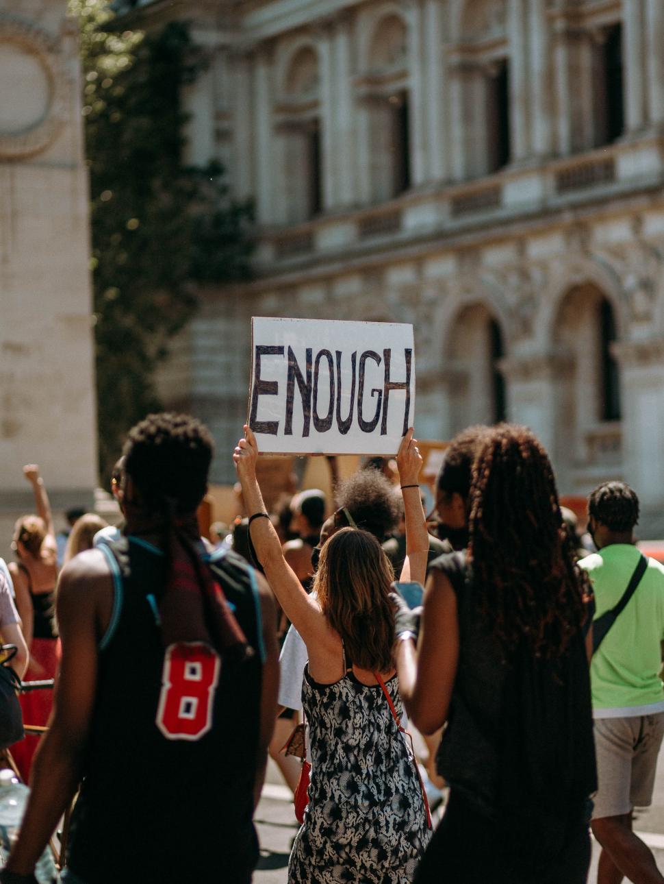 Protest in the street