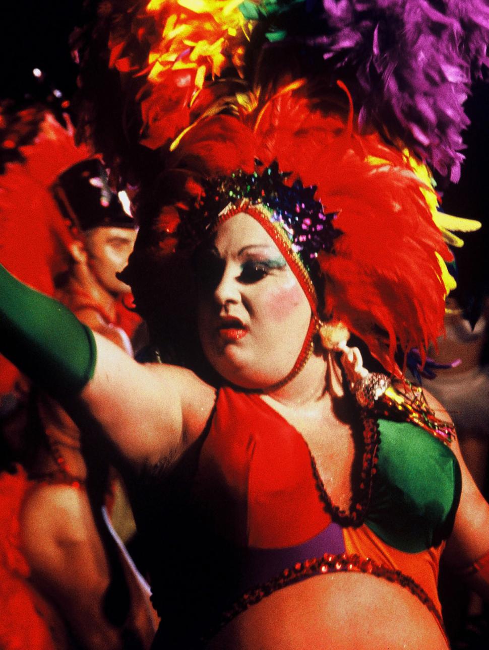 Portrait photograph of performer captured by Jamie James.