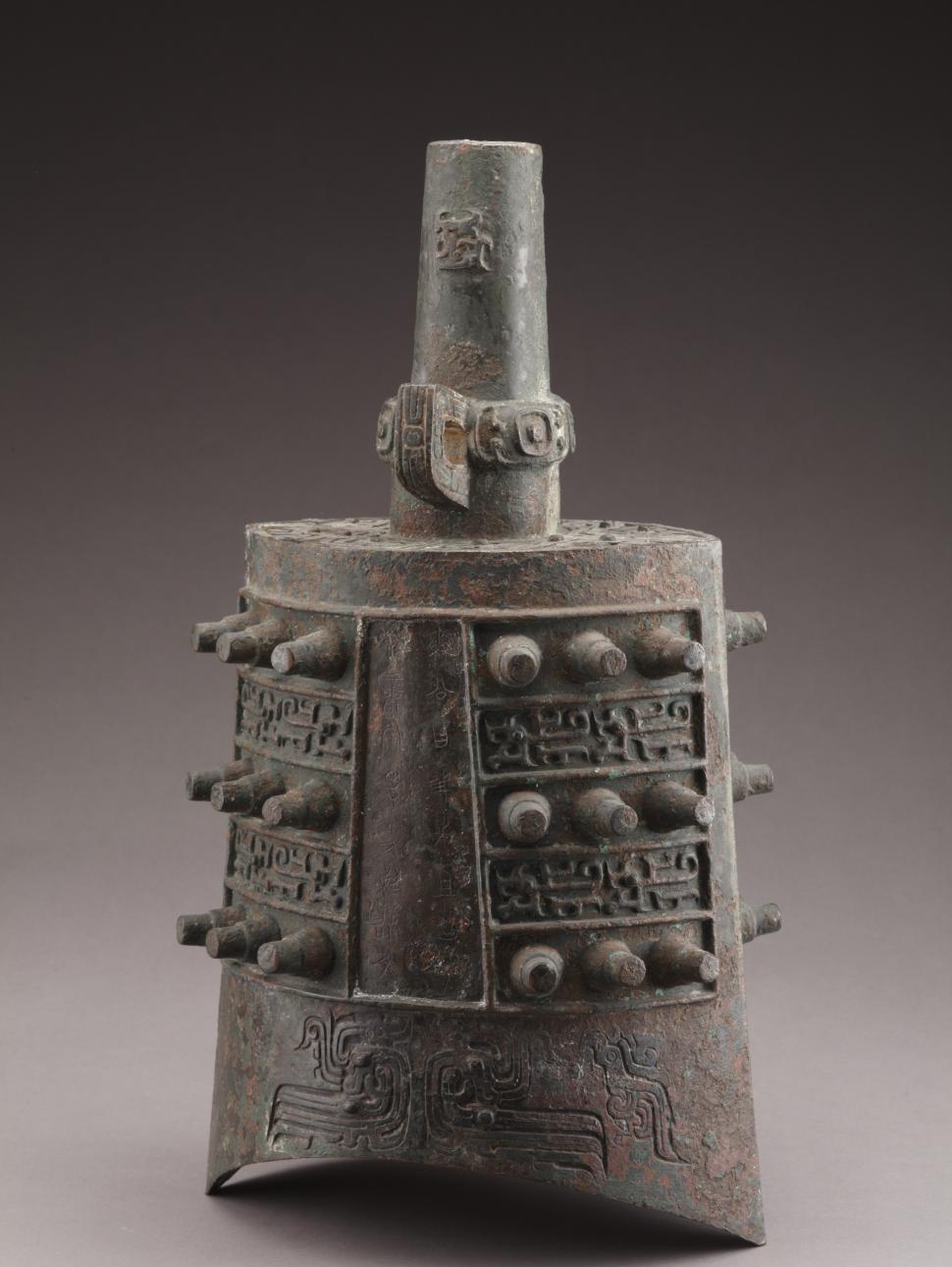 Ancient Chinese brass bell