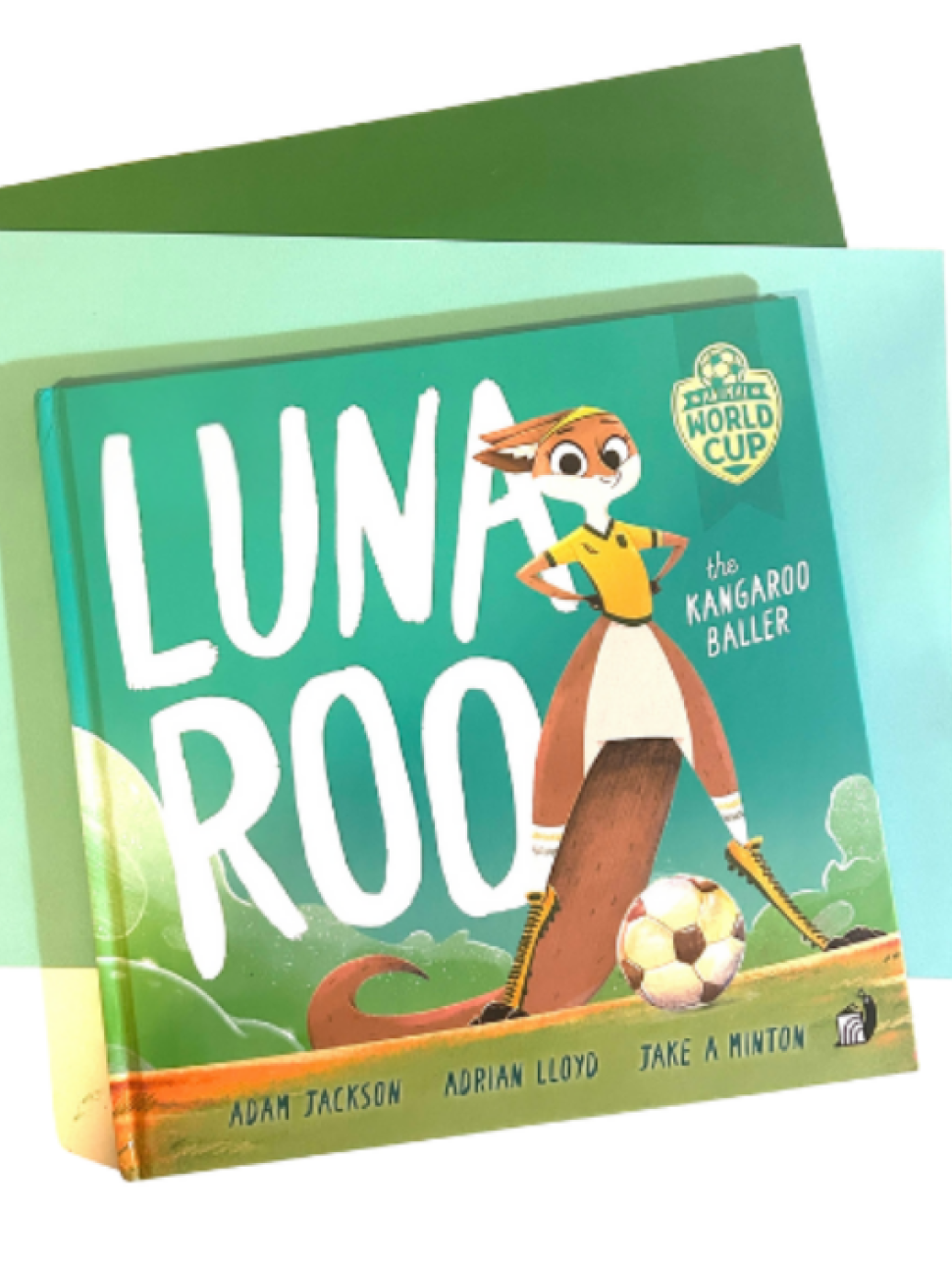 illustrated book cover Luna Roo: the Kangaroo Baller