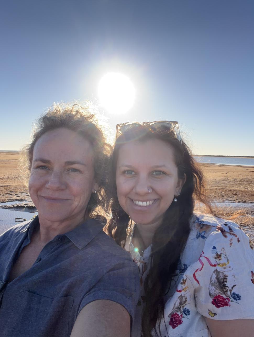   Corioli Souter and Susan Calyun