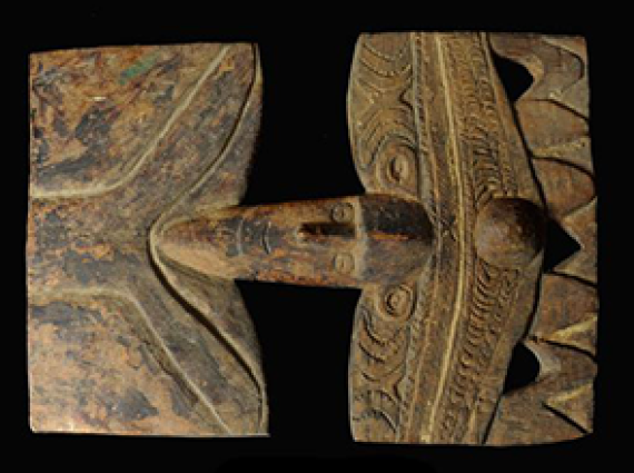 Object from War shields and dance masks of PNG