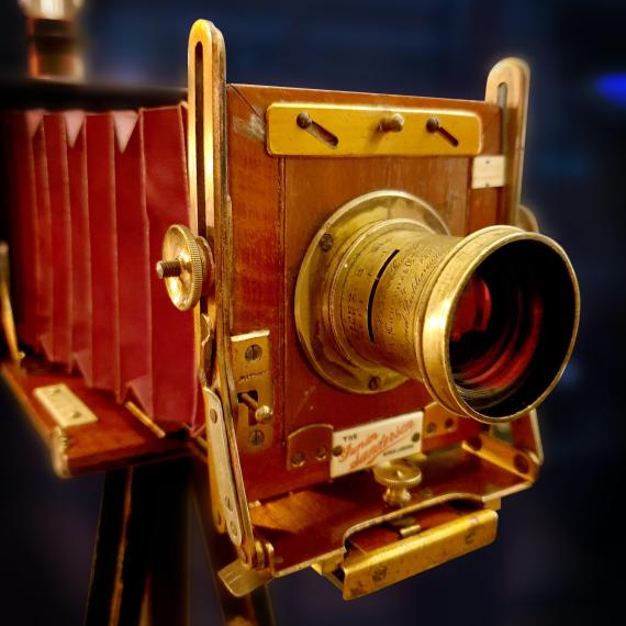 Antique studio camera
