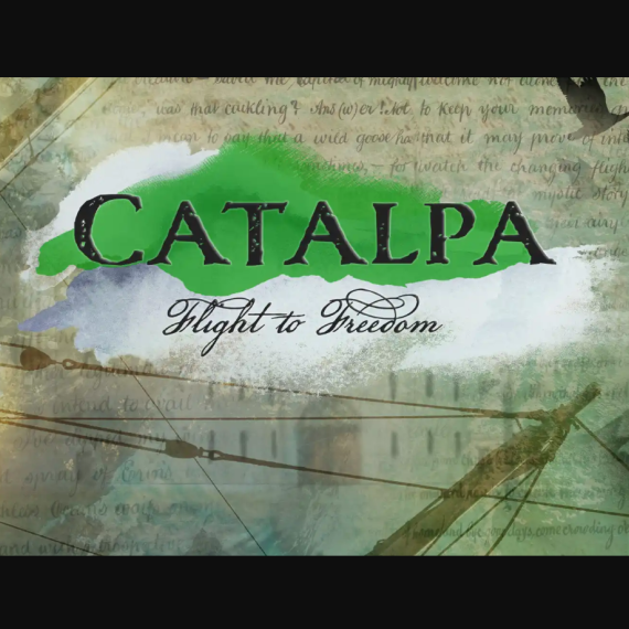 Catalpa: Flight to Freedom performance image from THEATRE 180 for it's new 2025 season premiere.