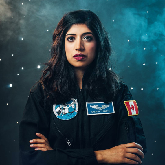 Portrait Photograph of Astronaut Shawna Pandya