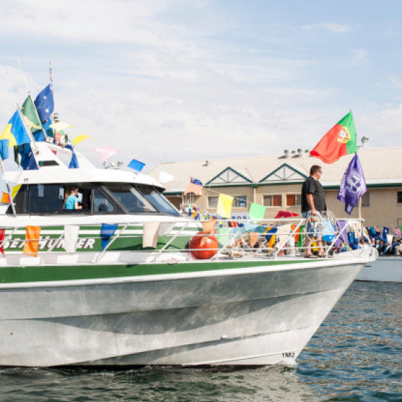 Blessing of the fleet ceremony, 2013, Fremantle
